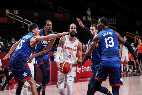 ESPN奥运男篮战力排行：美国居首，世界杯冠军第五